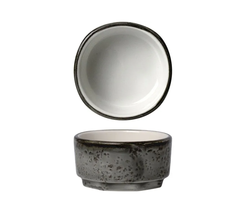 Соусник Урбан фарфор 55 мл темно-серый STEELITE INTERNATIONAL Соусник Урбан фарфор 55 мл темно-серый STEELITE INTERNATIONAL