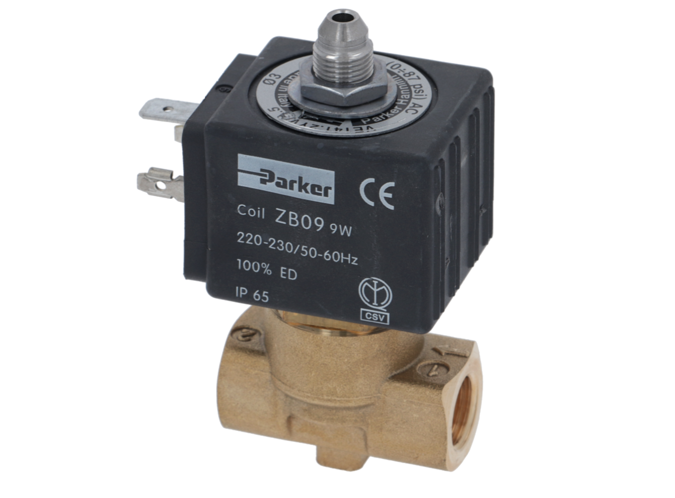 Клапан трехходовой 1/4 1/8 1/4 230В для CARIMALI (996.05510.00.23) Клапан трехходовой 1/4 1/8 1/4 230В для CARIMALI (996.05510.00.23)