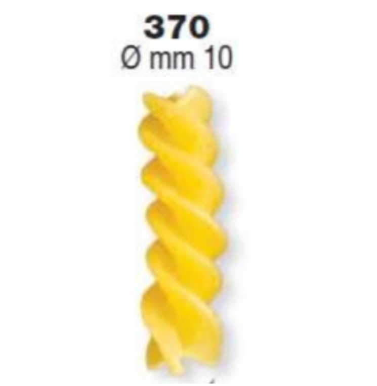 Форма для Р6/P12 FUSILLI 10 мм 370 бронза LA MONFERRINA Форма для Р6/P12 FUSILLI 10 мм 370 бронза LA MONFERRINA