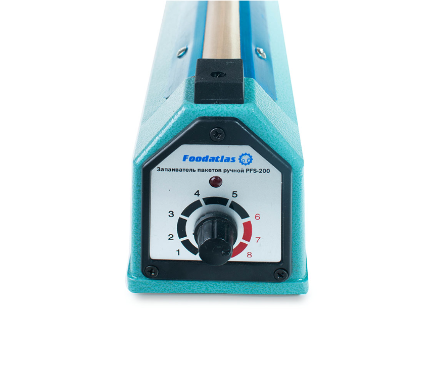 Запайщик пакетов ручной PFS-200 Pro металл, 2 мм FOODATLAS Запайщик пакетов ручной PFS-200 Pro металл, 2 мм FOODATLAS