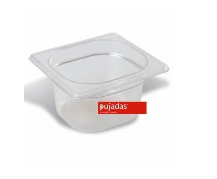 Гастроемкость 1/6 поликарбонат прозрачный PUJADAS (1615C1) Гастроемкость 1/6 поликарбонат прозрачный PUJADAS (1615C1)