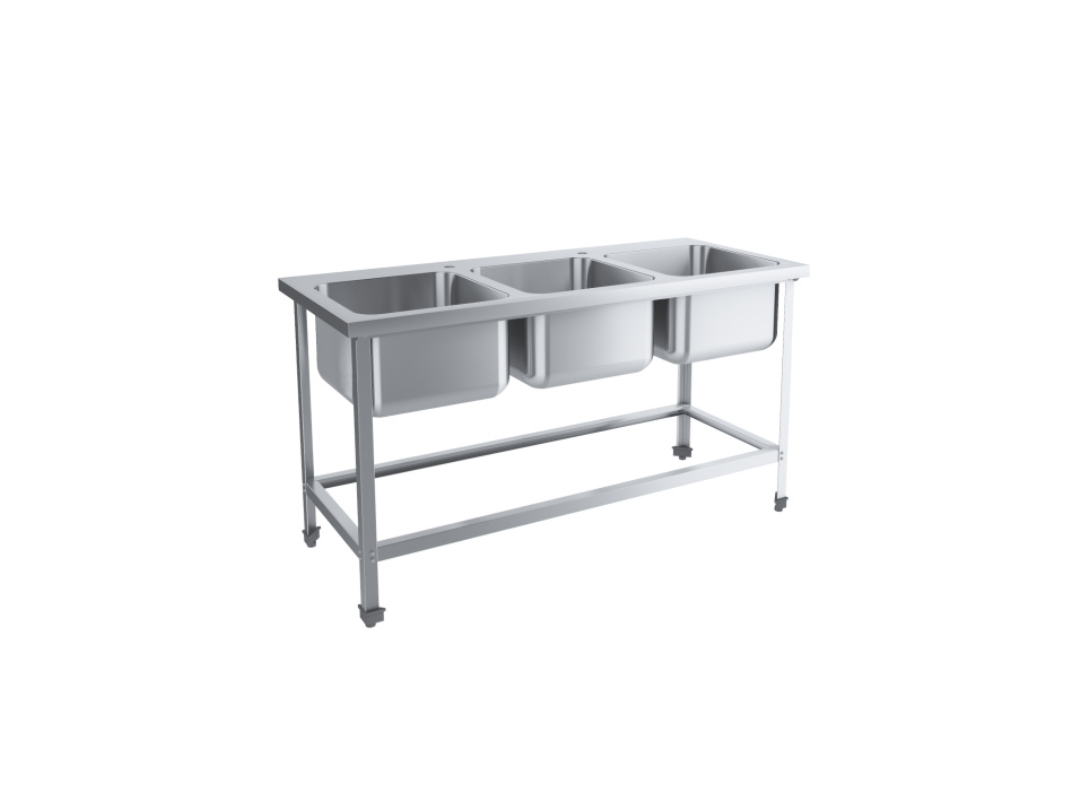 Ванна моечная 3 секции Стандарт ВМОц3-500СНК ПИЩЕВЫЕ ТЕХНОЛОГИИ Ванна моечная 3 секции Стандарт ВМОц3-500СНК ПИЩЕВЫЕ ТЕХНОЛОГИИ