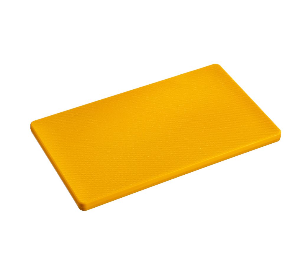 Доска разделочная полипропилен 250х150х10 мм желтая MGprof (1714) Доска разделочная полипропилен 250х150х10 мм желтая MGprof (1714)