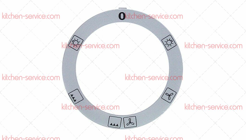 Маркировка регулировочной ручки для KUPPERSBUSCH (144744) Маркировка регулировочной ручки для KUPPERSBUSCH (144744)