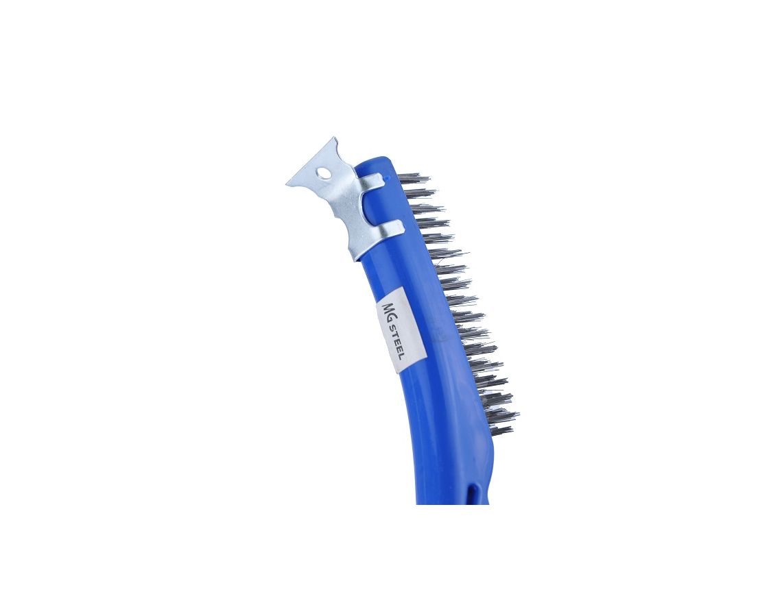Щетка для гриля 26 см со стальной щетиной MGSTEEL Щетка для гриля 26 см со стальной щетиной MGSTEEL