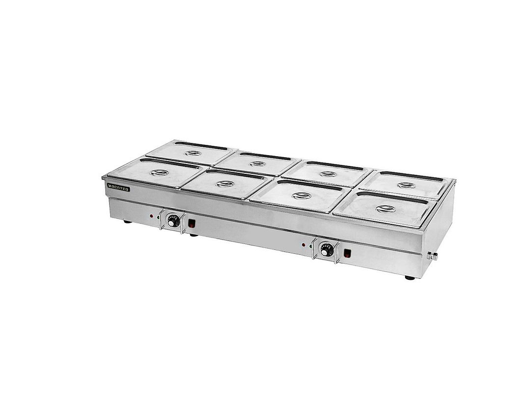 Мармит настольный паровой 8хGN1/2 BS8TNW KOCATEQ Мармит настольный паровой 8хGN1/2 BS8TNW KOCATEQ