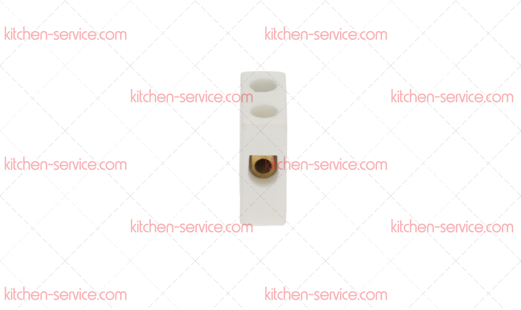 Колодка клеммная керамическая однополюсная для печи (3247008) Колодка клеммная керамическая однополюсная для печи (3247008)