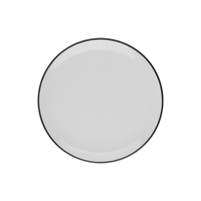 Тарелка 23см Modest Black ID Fine Тарелка 23см Modest Black ID Fine