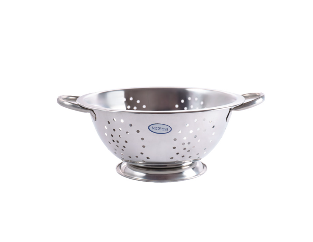 Дуршлаг 240х103 мм 2.3 л нержавеющая сталь MGSTEEL Дуршлаг 240х103 мм 2.3 л нержавеющая сталь MGSTEEL