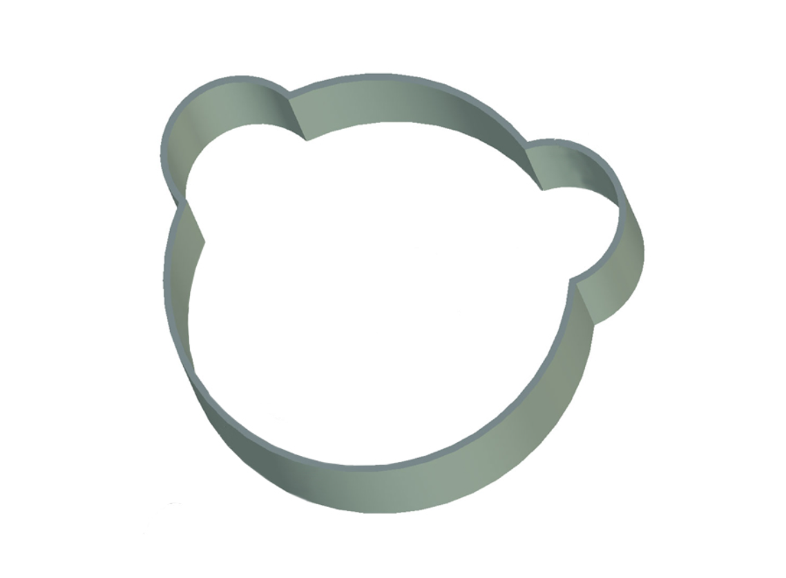 Форма кондитерская Голова мишки для FOODATLAS (УТ000011653) Форма кондитерская Голова мишки для FOODATLAS (УТ000011653)