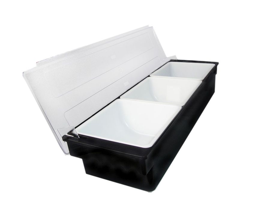 Контейнер для бара 3 лотка KITCHEN MUSE (JW-B3B) Контейнер для бара 3 лотка KITCHEN MUSE (JW-B3B)