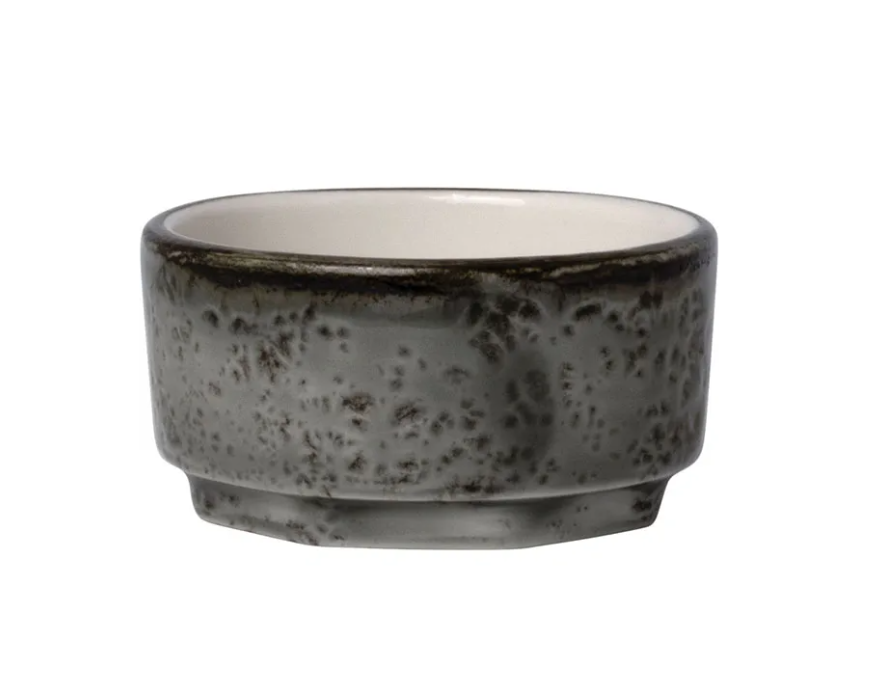 Соусник Урбан фарфор 55 мл темно-серый STEELITE INTERNATIONAL Соусник Урбан фарфор 55 мл темно-серый STEELITE INTERNATIONAL