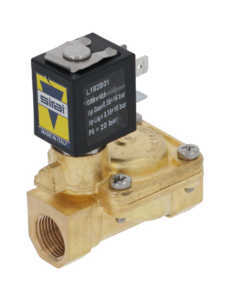 Клапан электромагнитный двухходовой SIRAI Клапан электромагнитный двухходовой SIRAI