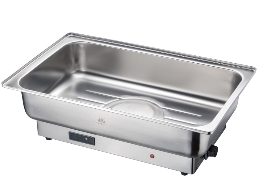 Чафиндиш (мармит) электрический 9 л с экраном MGSTEEL Чафиндиш (мармит) электрический 9 л с экраном MGSTEEL