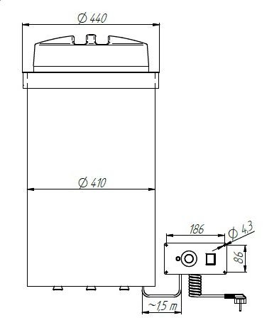 Диспенсер для тарелок DM94976/3 KOCATEQ Диспенсер для тарелок DM94976/3 KOCATEQ