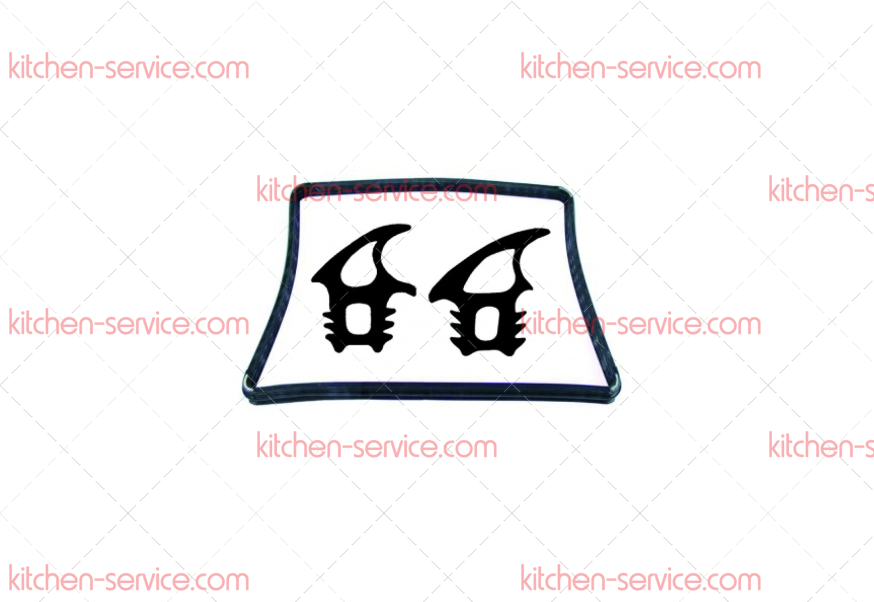 Уплотнитель дверной 430x375 мм для печи (5034174) Уплотнитель дверной 430x375 мм для печи (5034174)