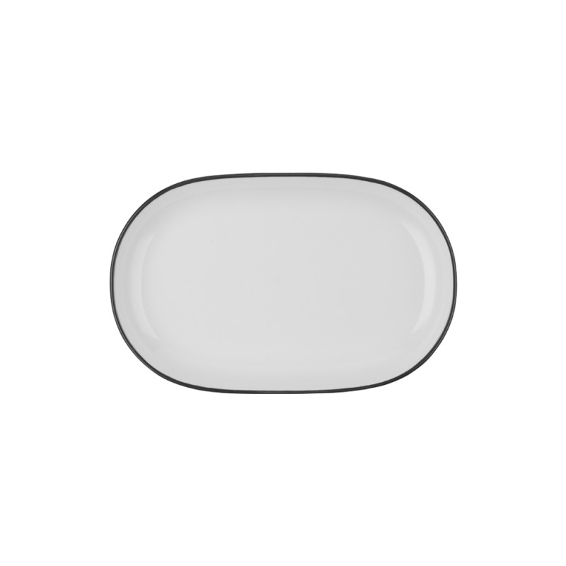 Блюдо овальное 28см Modest Black ID Fine Блюдо овальное 28см Modest Black ID Fine