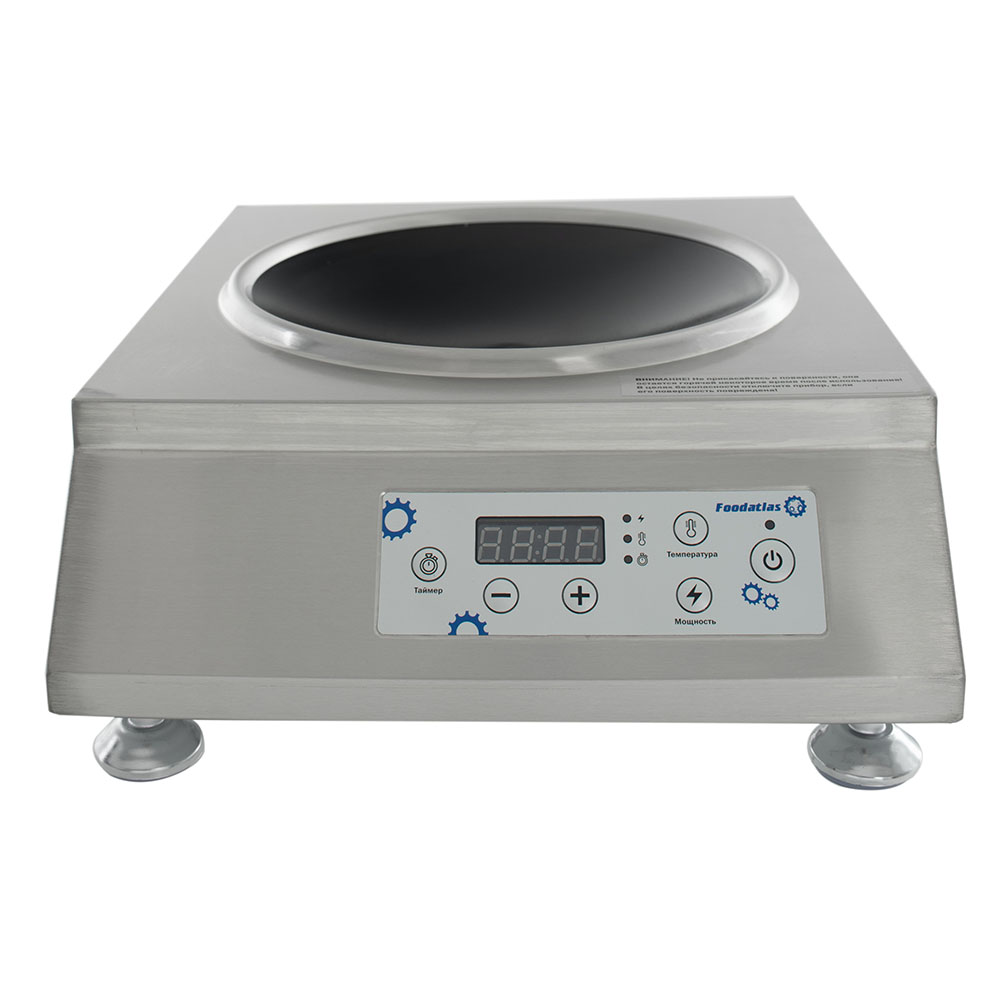 Плита индукционная настольная FA-W3500 WOK без импульса FOODATLAS Плита индукционная настольная FA-W3500 WOK без импульса FOODATLAS