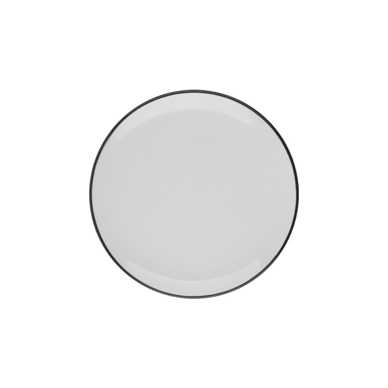 Тарелка 21см Modest Black ID Fine Тарелка 21см Modest Black ID Fine