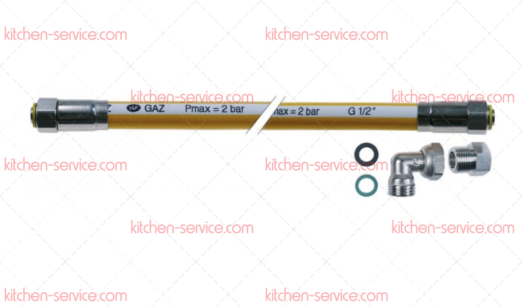 Шланг газовый 1000 мм для печи (3449220) Шланг газовый 1000 мм для печи (3449220)