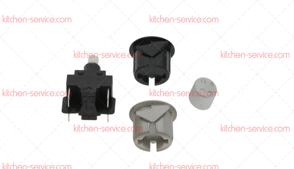 Выключатель кнопочный двухполюсный для печи (5059408) Выключатель кнопочный двухполюсный для печи (5059408)