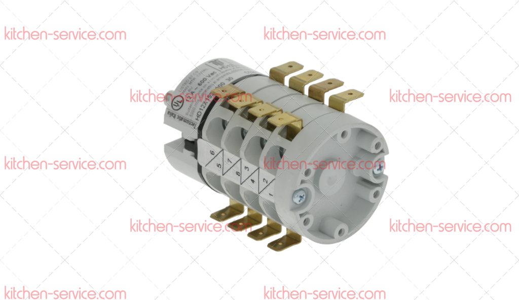 Переключатель селекторный 5-ти позиционный для печи (3057120) Переключатель селекторный 5-ти позиционный для печи (3057120)