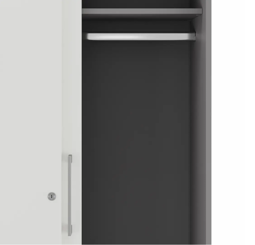 Шкаф-купе гардероб HKG/5 КОБОР 120/40/M aluminum/premium Шкаф-купе гардероб HKG/5 КОБОР 120/40/M aluminum/premium