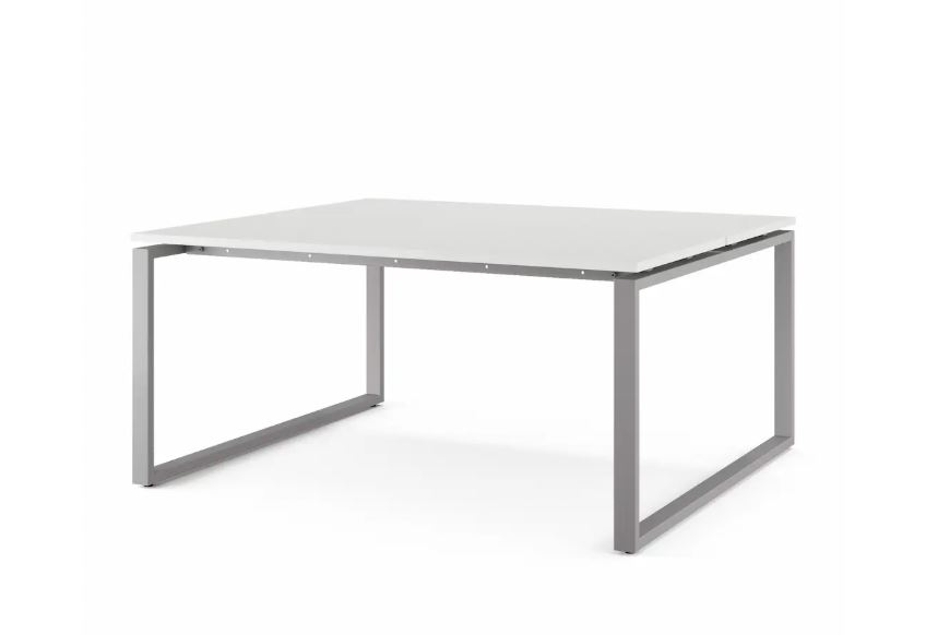Стол офисный O1/2 80/120 aluminum/premium КОБОР Стол офисный O1/2 80/120 aluminum/premium КОБОР