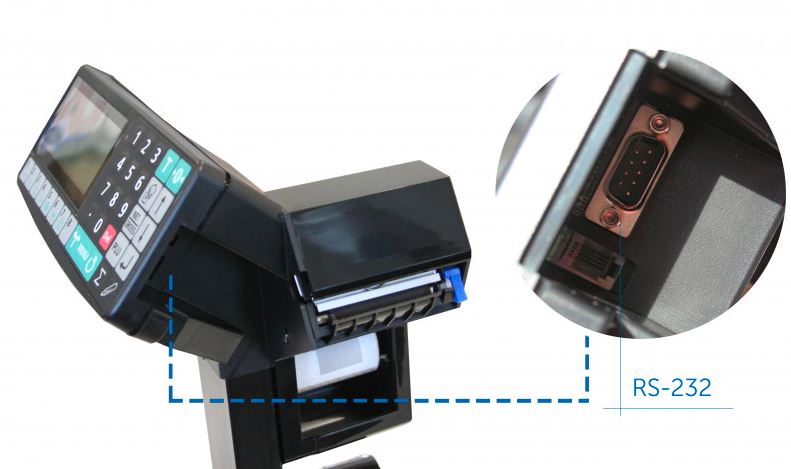 Весовой терминал с печатью этикеток R2P МАССА-К Весовой терминал с печатью этикеток R2P МАССА-К