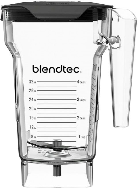 Стакан 1,8 л с мягкой глухой крышкой для блендера Blendtec Стакан 1,8 л с мягкой глухой крышкой для блендера Blendtec