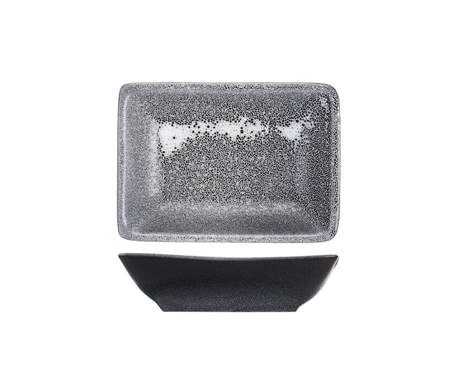 Соусник Млечный путь фарфор 50 мл черный, серый БОРИСОВСКАЯ КЕРАМИКА Соусник Млечный путь фарфор 50 мл черный, серый БОРИСОВСКАЯ КЕРАМИКА