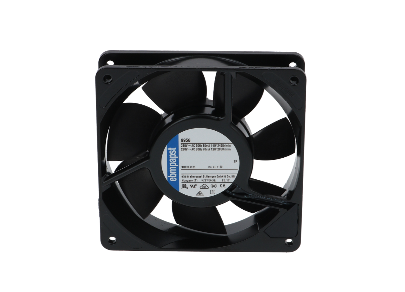 Вентилятор осевой EBM-PAPST (928.2708.001) Вентилятор осевой EBM-PAPST (928.2708.001)