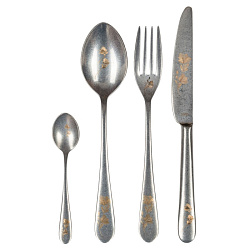 Набор столовых приборов 6 персон 24 предмета Epsilon Retro Flower NARIN