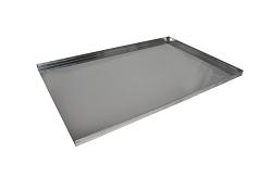 Противень 600х400 мм 2 см (3 борта) нержавеющая сталь 0,8 мм MGSTEEL