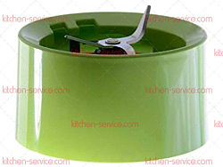 Основание стакана с ножом (зеленое яблоко) для KSB555 KitchenAid (КитченЭйд) (W10501261)
