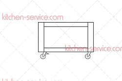 Подставка для шкафа MODUL 2 BAS2-H94 SOTTORIVA