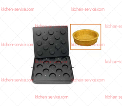 Форма для круглых тарталеток DH Tartmatic Plate 33 KOCATEQ