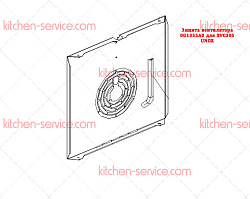 Защита вентилятора для XVC305 UNOX (0G1355A0)