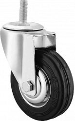 Колесо промышленное 160 мм поворотное болт крепления М16 SCT63 MFK (4008160)