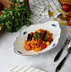 Блюдо овальное 33,7х21 см Blue Flower P.L.PROFF CUISINE (NY-ZBA4706X6)