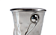 Ведерко для подачи 70/50 мм 70 мм 175 мл нержавеющая сталь, чеканное MGSTEEL