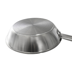 Сковорода с антипригарным покрытием D380/310, H50, нержавеющая, индукция FOODATLAS