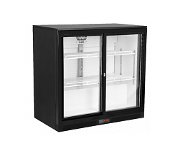 Шкаф барный холодильный GN-220HS черный ROAL