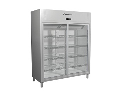 Шкаф холодильный R1400К INOX CARBOMA (ПОЛЮС)