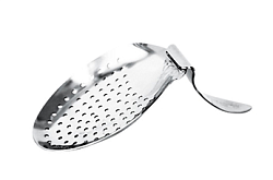 Стрейнер барный Джулеп, нержавеющая сталь, изогнутая ручка THE BARS