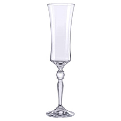 Бокал флюте для шампанского 190 мл Грация CRYSTALEX