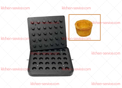Форма для круглых тарталеток DH Tartmatic Plate 32 KOCATEQ