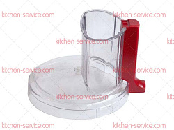 Крышка с загрузочным отверстием для KFPM770 (красный) KitchenAid (КитченЭйд) (8212245)