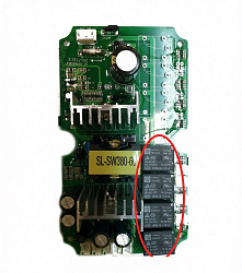 Плата управления вентиляторов (old type) для GEMLUX (GL-IC3504PRO-10)