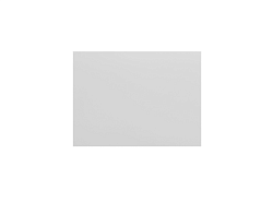 Доска разделочная полипропилен 500x350x20 мм белая ROAL